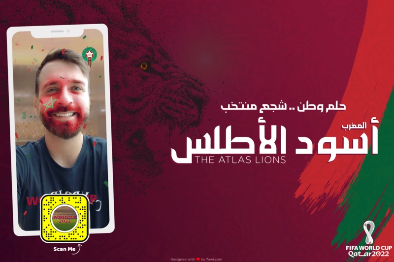 7awi-launches-snapchat-lens-to-support-morocco-in-fifa